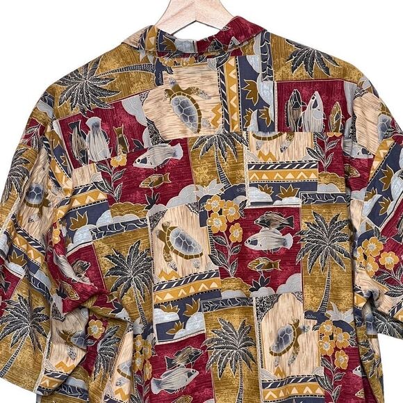Tori Richard Honolulu vintage short sleeve button up Hawaiian shirt size XL - Picture 5 of 10